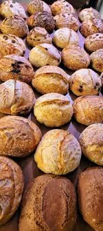 Fresh Sourdough Bread Stack